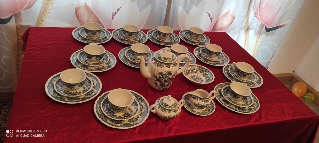 Çay dəsti, rəng - Ağ, Farfor, Villeroy & Boch, Almaniya — Süfrə qabı, Bakı (8)