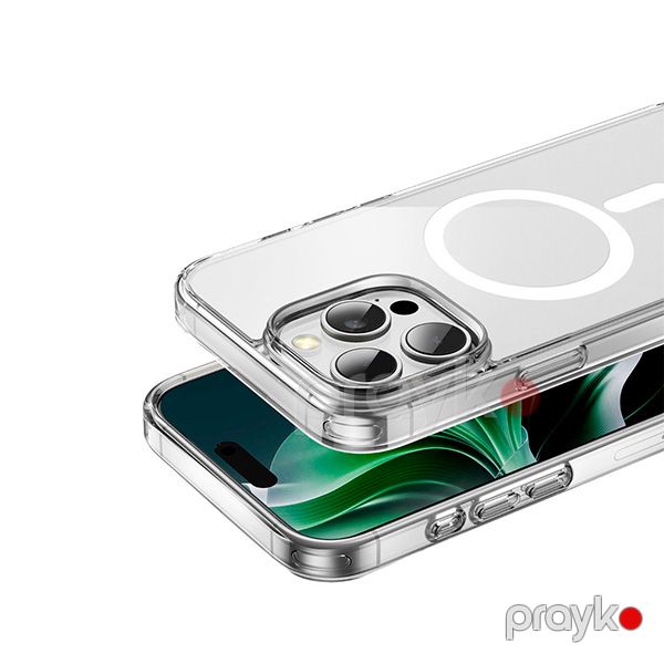 Green Lion Magsafe Crystal Clear Case iPhone 16 Pro (GNMCRYC16PCL) Şəffaf — Mallar, Bakı (4)