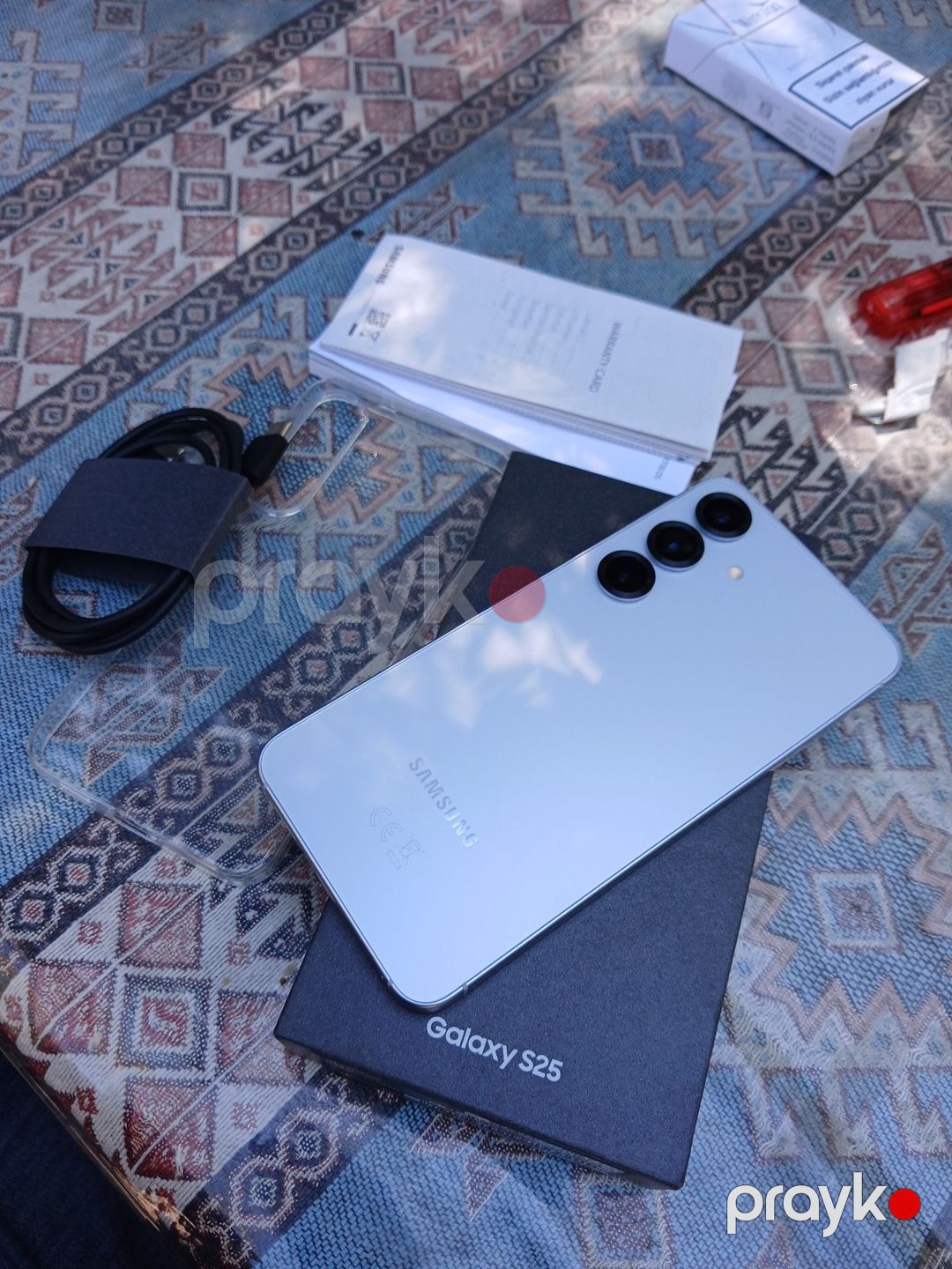 Samsung Galaxy S25 Coral Red 128GB/12GB — Smartfonlar, Bakı (2)