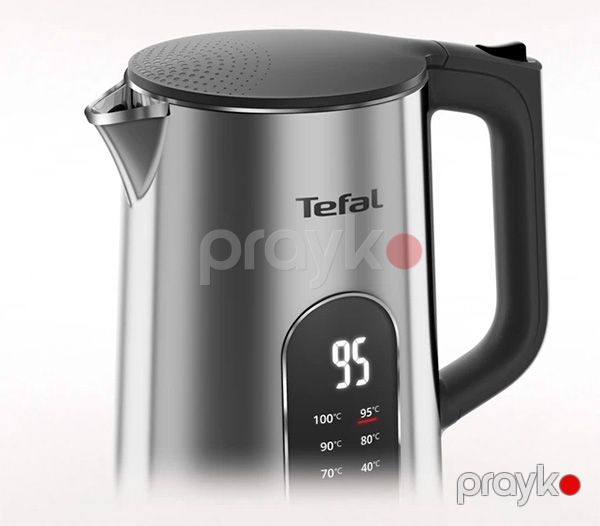 Çaydan Tefal Selection Inox KI871DE0 Boz — Mallar, Bakı (4)