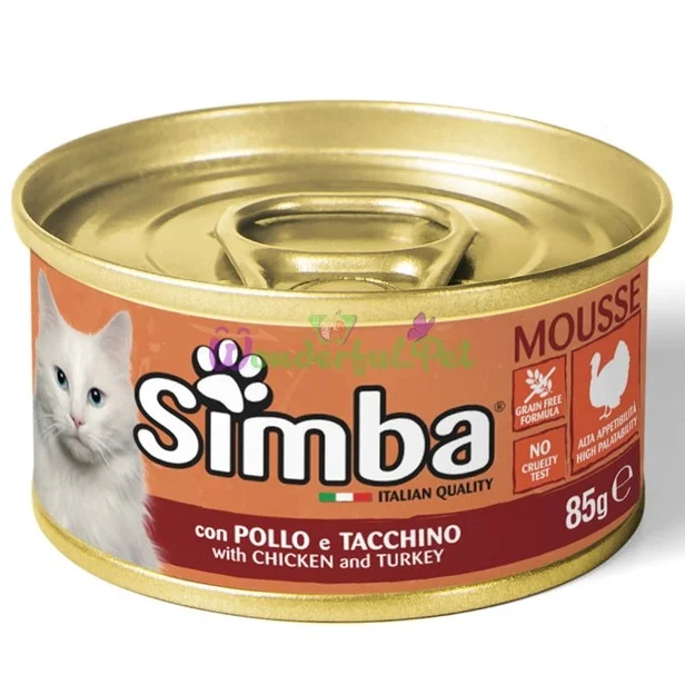 Simba Cat Yaş Pişik Yemi Hinduşka ilə, 85 q — Bakı