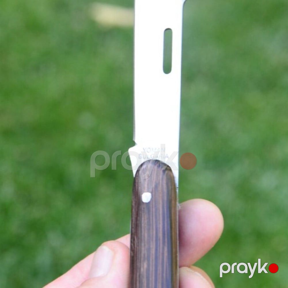 Bağban qayçısı, qızılı mis soyma aparatı və ikibucaqlı calaq bıçağı, paslanmayan polad, qatlanan dizayn, erqonomik tutacaq - prm_015 — Mallar, Bakı (3)