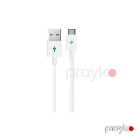 Kabel Ttec Speed Charger Type-C (2SCS01C) White — Bakı