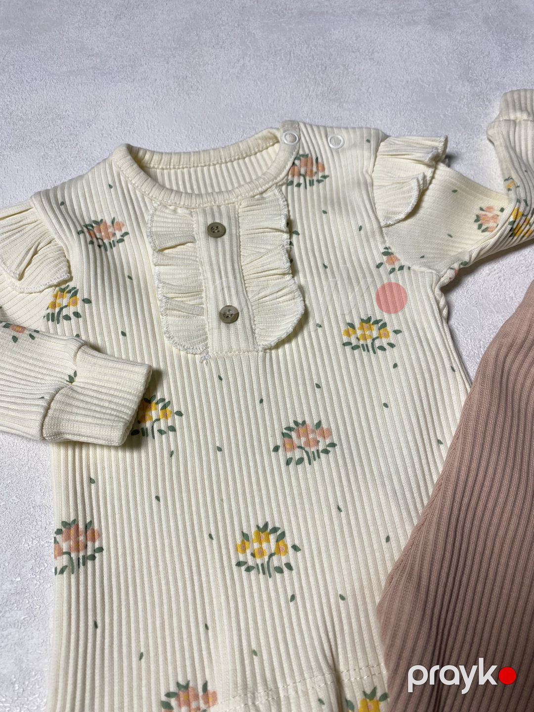 Yenidoğulan üçün dəst, Bej, Pambıq, ölçü 9-12 ay — Mallar, Bakı (3)