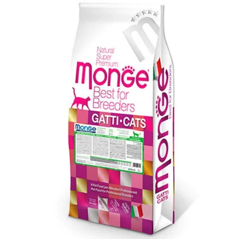 Monge Monoprotein Adult Coniglio Best for Breeders Rabbit, bir heyvan zülalı mənbəyi olan yetkin pişiklər üçün tam quru yem, dovşan əti ilə, super premium keyfiyyətli (çəki ilə) — Bakı