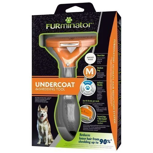 Qısa tüklü orta ölçülü itlər üçün Furminator M — Bakı