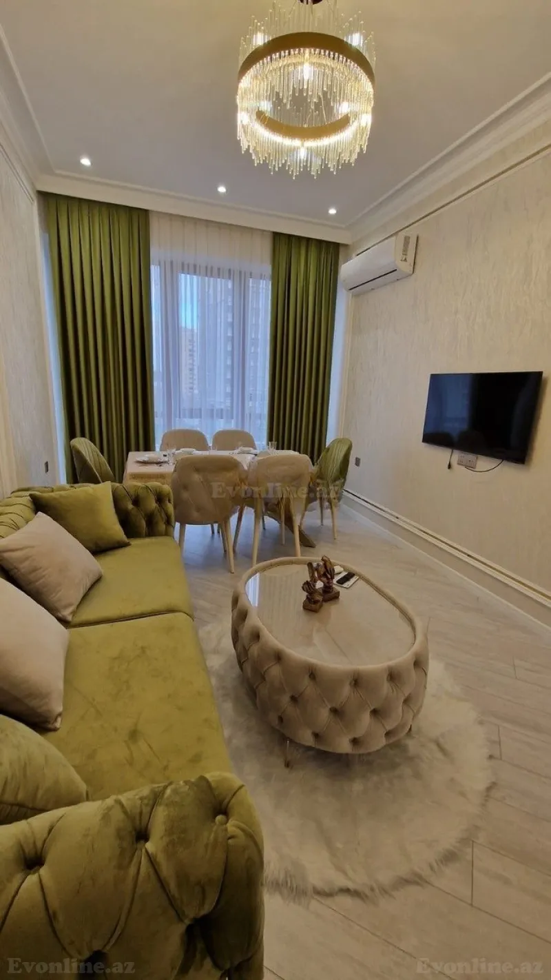 Kirayə verilir 2 otaqlı Mənzil Yeni tikili 60 m² Bakı, Nərimanov r — Mənzil, Bakı (2)