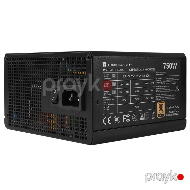 Thermalright TR-TG750S 750W 80+GOLD PCI-e 5.0 Power Supply — Kompüterlər və noutbuklar, Bakı (2)