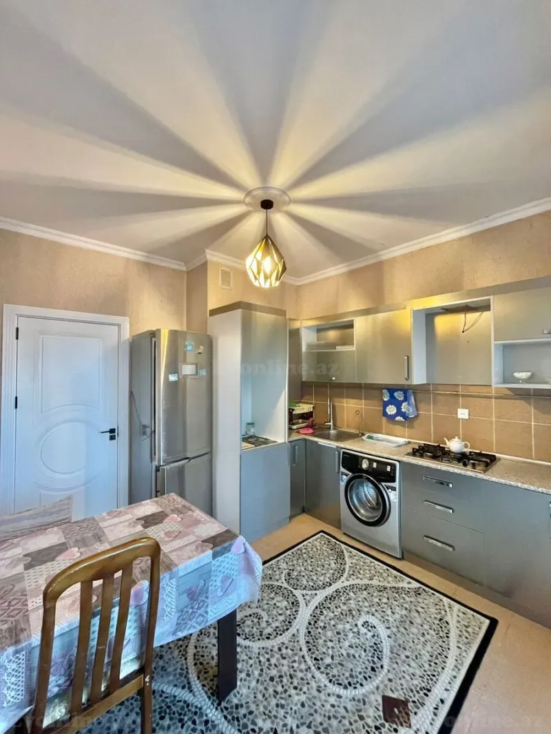 Kirayə verilir 2 otaqlı Mənzil Yeni tikili 90 m² Bakı, Nərimanov r., Bakmil m — Mənzil, Bakı (7)