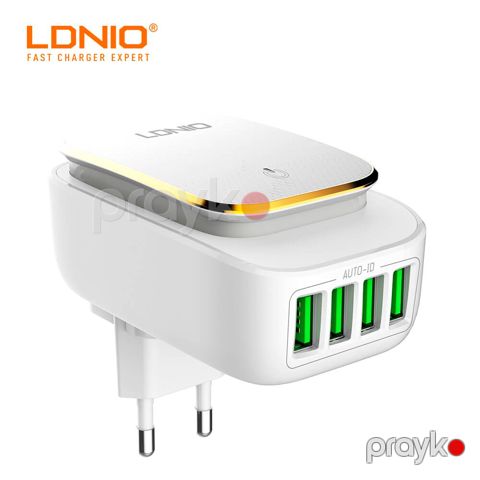Ldnıo A4404 Led Touch 4 USB Ağ — Bakı