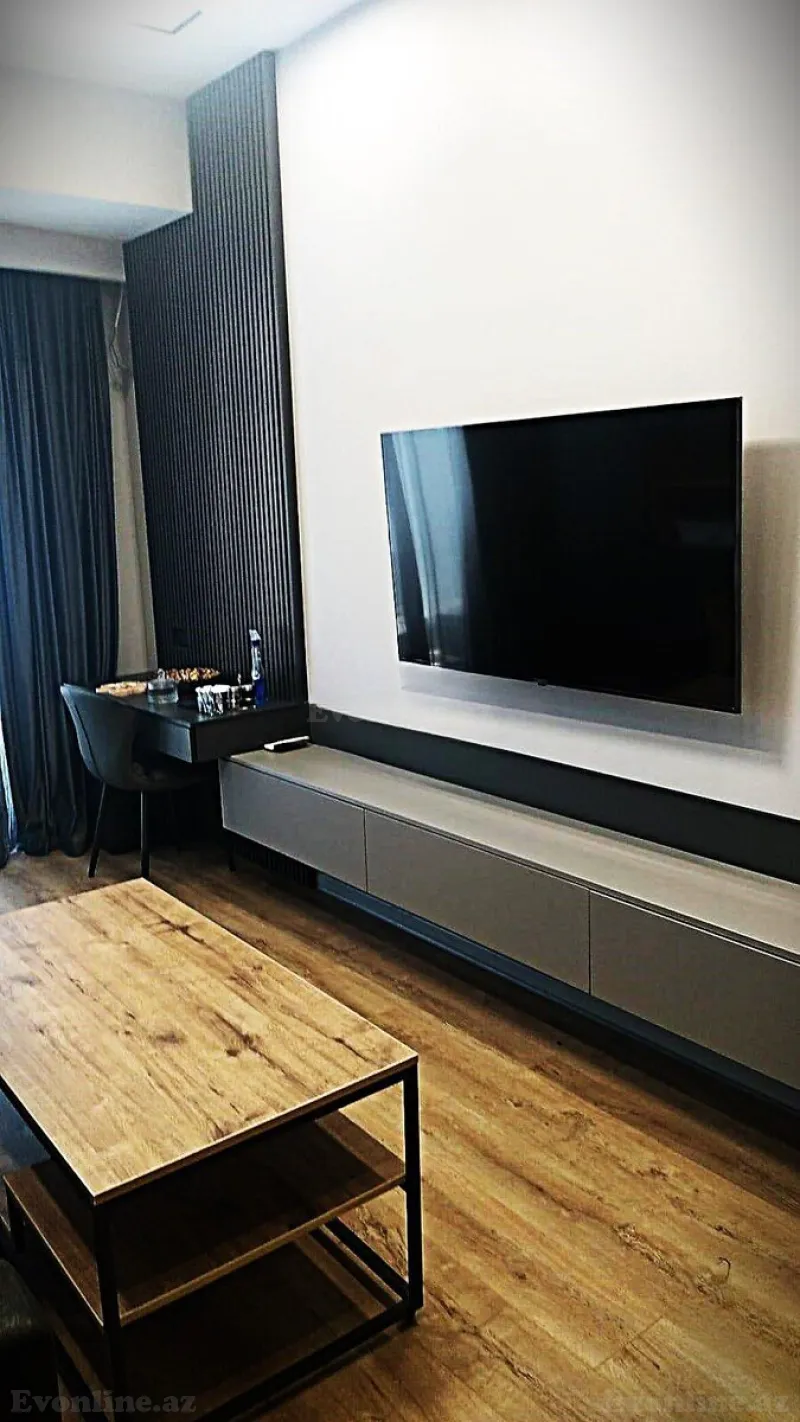 Kirayə verilir 1 otaqlı Mənzil Yeni tikili 52 m² Bakı, Nəsimi r., 28 May m — Mənzil, Bakı (3)