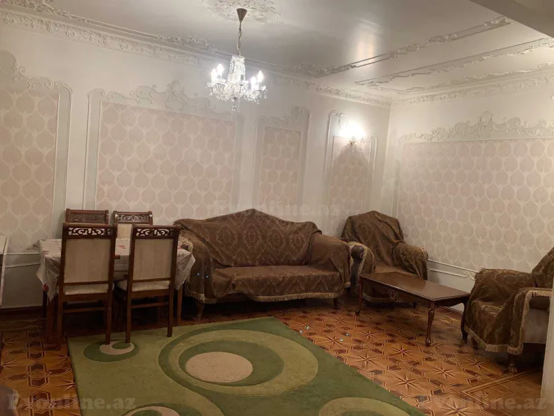 Kirayə verilir 3 otaqlı Mənzil Köhnə tikili 84 m² Bakı, Binəqədi r., 8-ci mikrorayon — Bakı