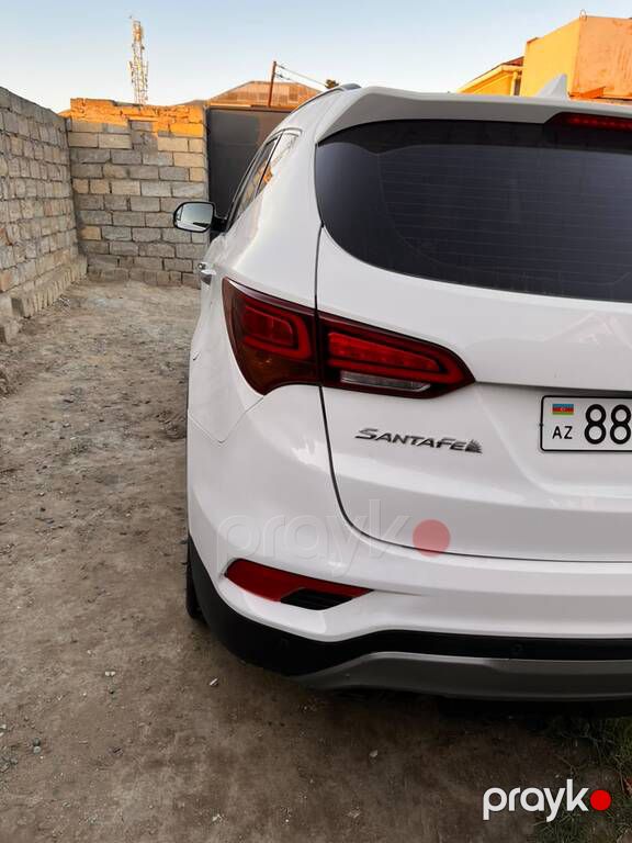 Hyundai Santa Fe, 2.0 L, 2017 il, 174 500 km — Avtomobillər, Ağcabədi (6)