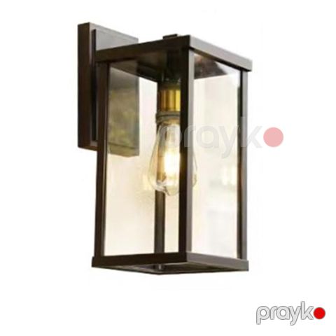 Küçə işığı divar alu qara 9233B/BK — Bakı