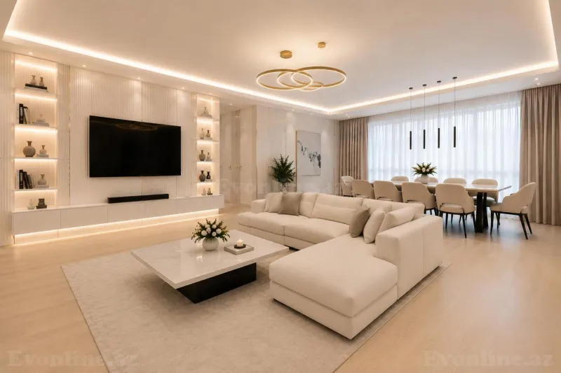 Kirayə verilir 3 otaqlı Mənzil Yeni tikili 150 m² Bakı, Xətai r., Ağ şəhər — Bakı
