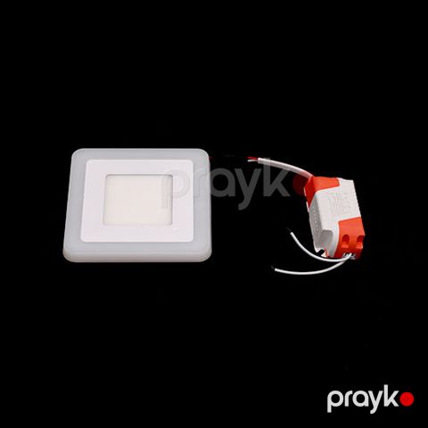 LED spot 3W + 3W ZDLSQ85 wh + bl — Bakı