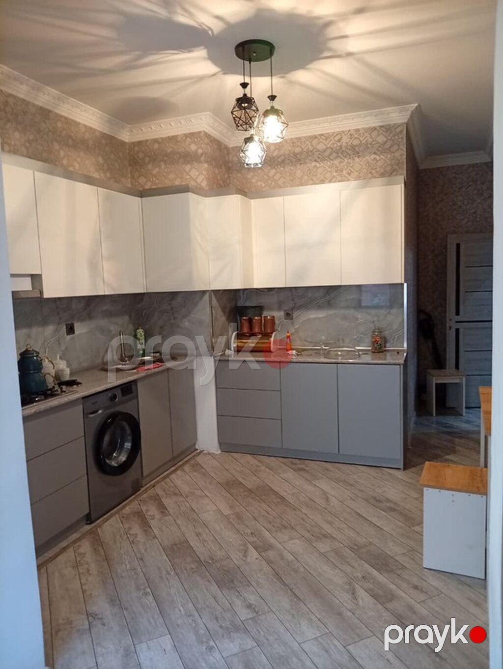 Mənzil – zövqlü təmirli, geniş və işıqlı planlama - Geniş qonaq — Mənzil, Bakı (2)