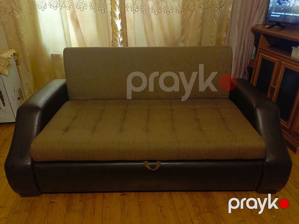 Divan-kravat, İşlənmiş, Açılan, Bazalı, Parça, Çatdırılma yoxdur — Divanlər, Bakı (3)