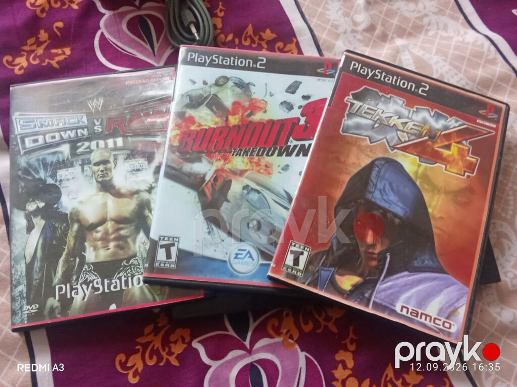 PlayStation 2 süper vəziyyətdə əlaqə vaccapa Yazın 055-835-80-43. 65 — Oyun konsolları, Bakı (3)