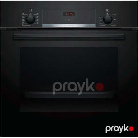 Quraşdırılan soba Bosch HBF534EB0Q Black — Bakı