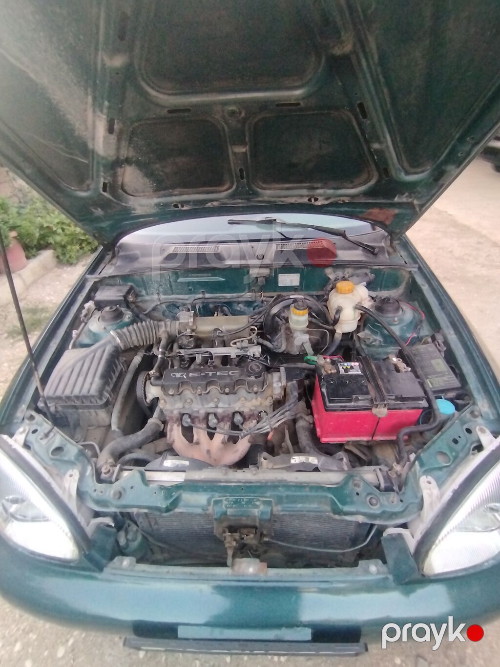Daewoo Lanos sedan - Kuzov: 4 qapılı sedan, tünd yaşıl rəng — Avtomobillər, Salyan (6)