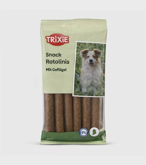 Trixie Soft Snack Rotolinis, itlər üçün mükafat yeməyi, toyuqlu çubuqlar, 12 ədəd/120 q — Hayvonlar uchun mahsulotlar