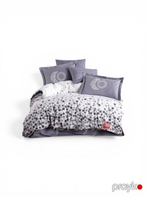 Yataq dəsti Hobby FST-12028, yorğan üzü 160x220 sm, mələfə 180x240 sm, yastıq üzü 50x70 sm, birnəfərlik, pambıq, rəngbərəng — Bakı