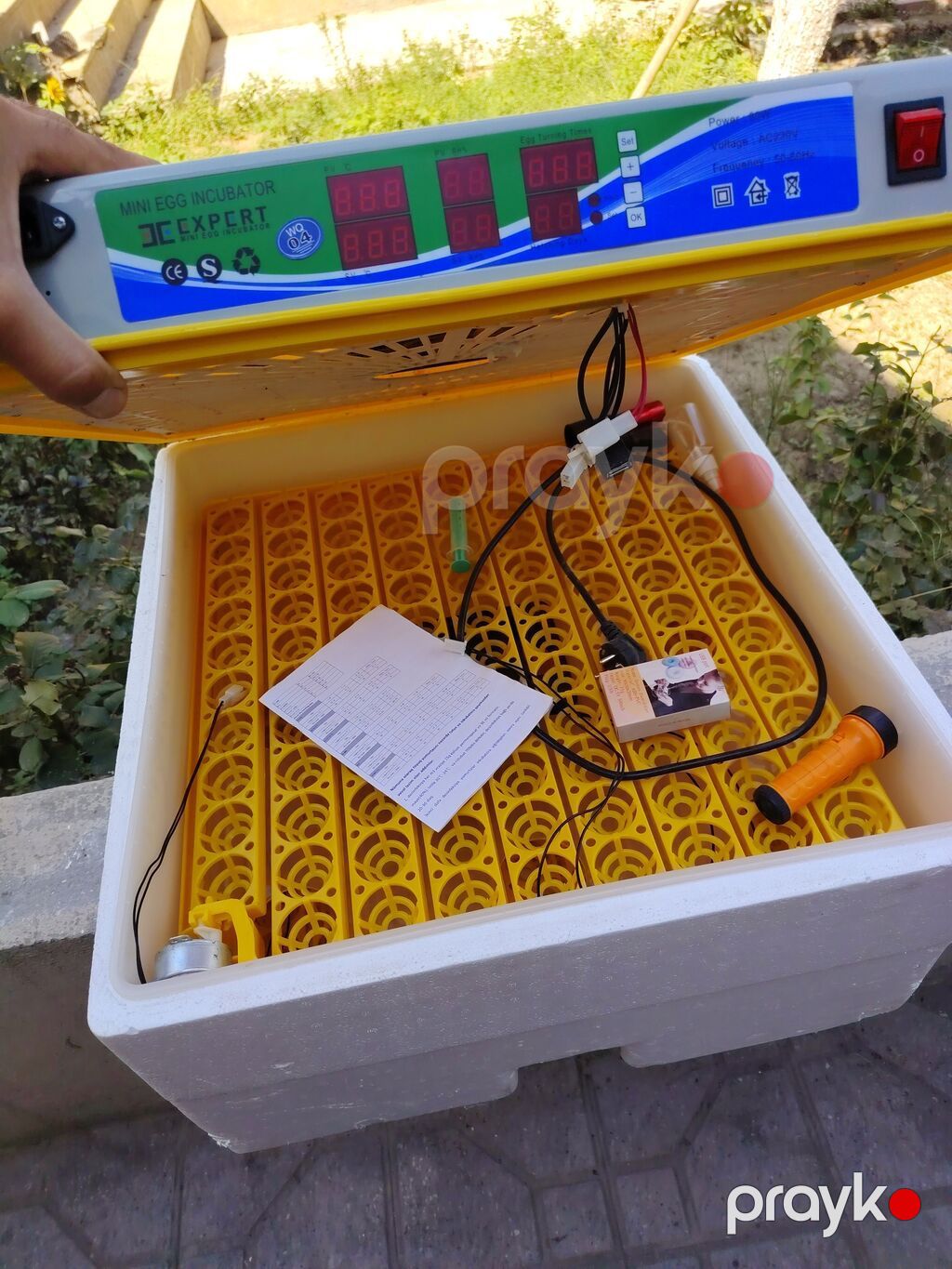 JC Expert Mini Egg Incubator. 3 dəfə istifadə edilib tam işlədir — Kənd təsərrüfatı avadanlığı, Bakı (4)