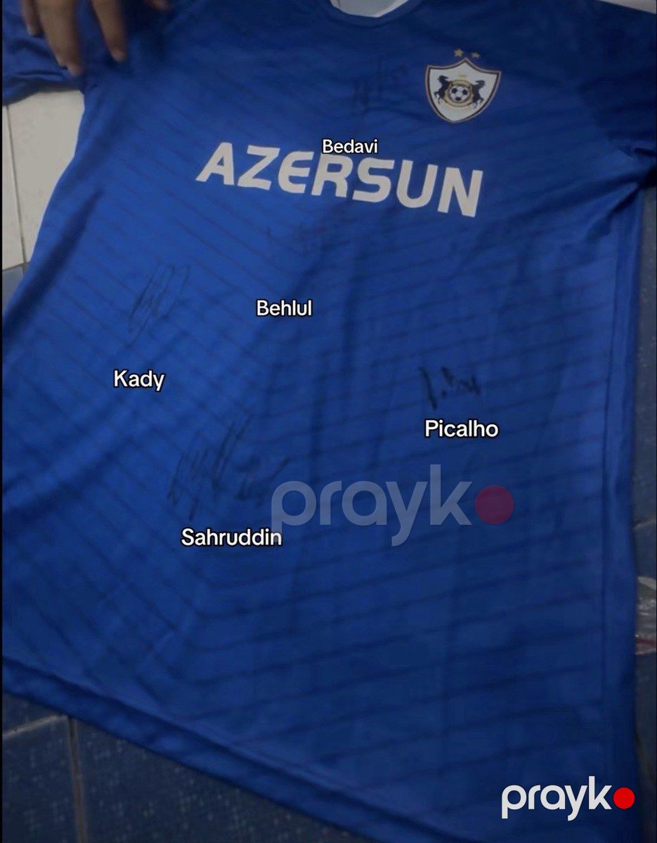İmzalı Qarabağ forması (5 futbolçu) — Geyim, ayakkabı, aksesuarlar, Bakı (2)
