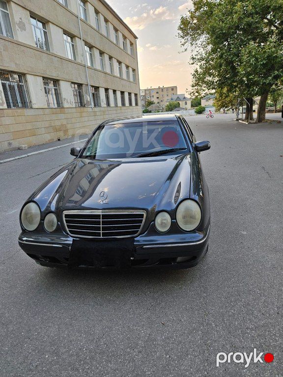 Mercedes E 220, 2.2 L, 2000 il, 400 000 km — Avtomobillər, Bakı (12)