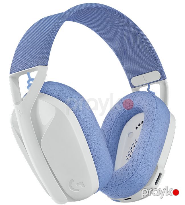 Logitech G435 Lightspeed Wireless Gaming Headset-white-2.4GHZ-EMEA-914 Ağ — Mallar, Bakı (2)