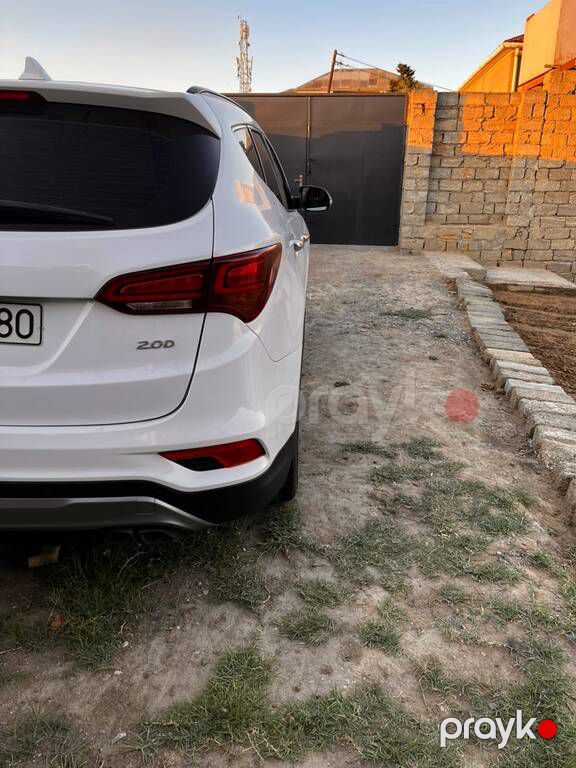 Hyundai Santa Fe, 2.0 L, 2017 il, 174 500 km — Avtomobillər, Ağcabədi (5)