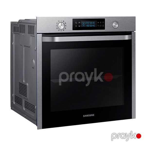 Quraşdırılan soba Samsung NV75K5541RS/WT Black — Mallar, Bakı (4)