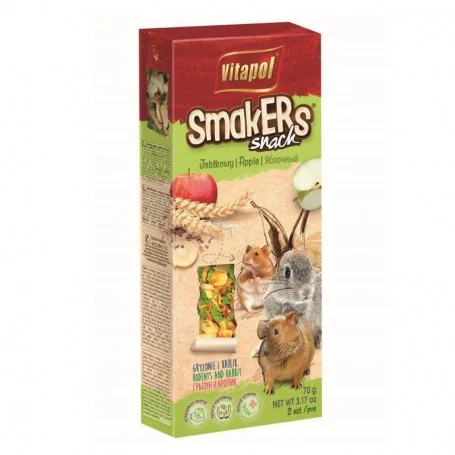 Gəmiricilər və dovşanlar üçün meyvəli Vitapol Smakers 90 qr — Bakı