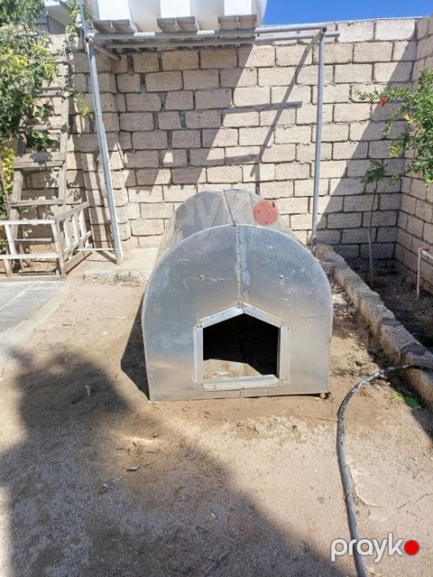 Metaldan it evi/buda - Material: tamamilə metal (paslanmayan/aşınmaya — Bakı