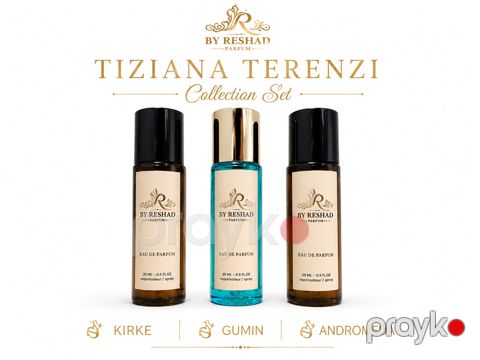 By Reshad uniseks ətir dəsti (ətir suyu Kirke/Gumin/Andromeda 3 əd x 20 ml) — Bakı