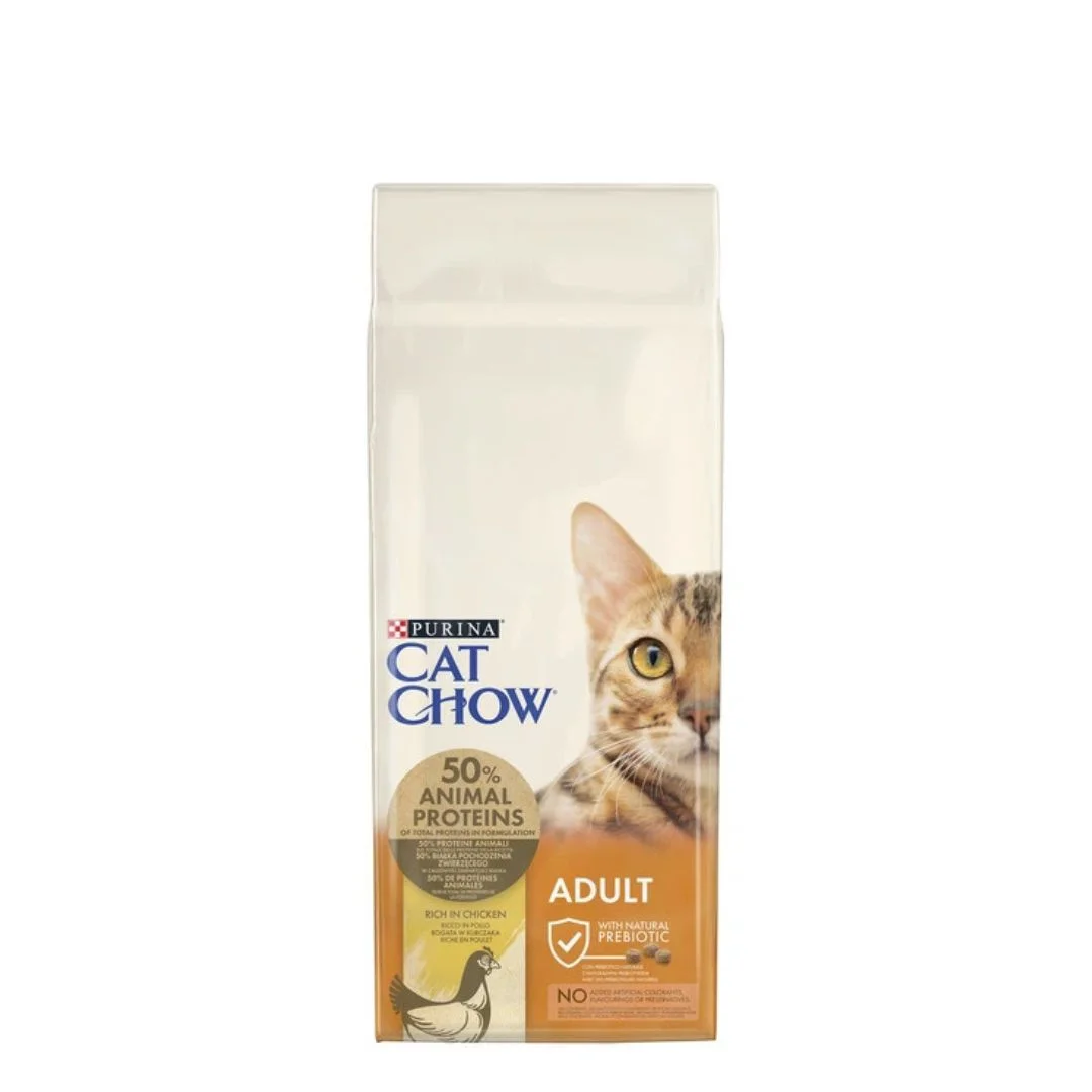 Cat Chow Adult, toyuq ətli pişik quru yemi (çəki ilə) — Bakı