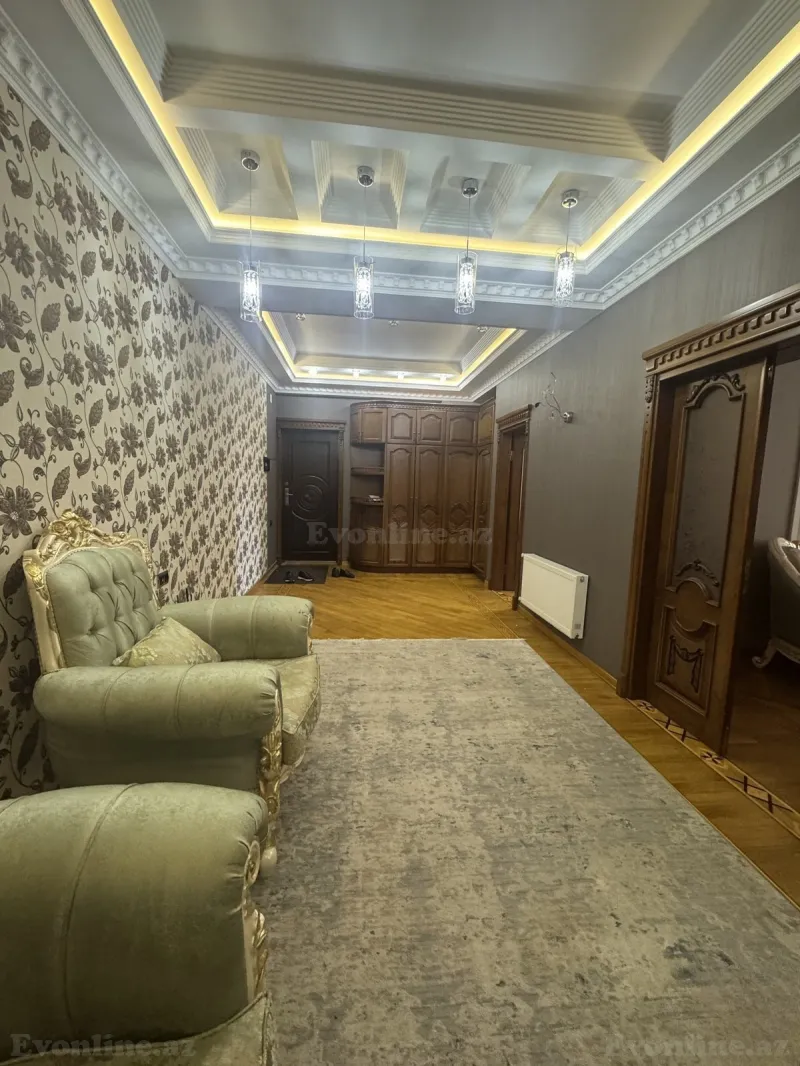 Kirayə verilir 4 otaqlı Mənzil Yeni tikili 145 m² Bakı, Nizami r., Neftçilər m., 8-ci kilometr — Mənzil, Bakı (6)