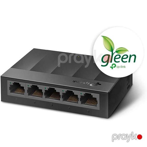 TP-Link 5 Port Gigabit Switch LS1005G Black — Mallar, Bakı (4)