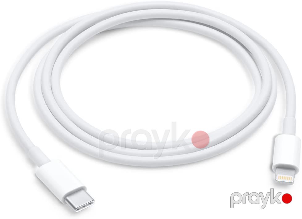 Apple Type-C to Lightning kabeli Ağ — Mallar, Bakı (2)