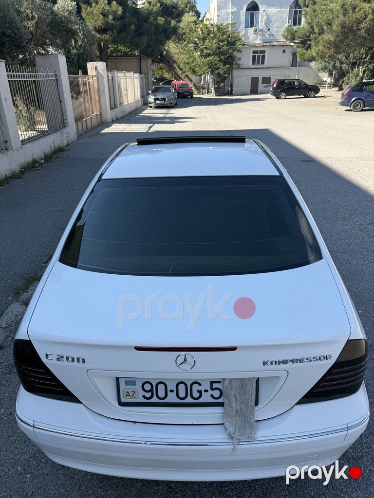 Mercedes C 200, 2.0 L, 2003 il, 410 000 km — Avtomobillər, Bakı (3)