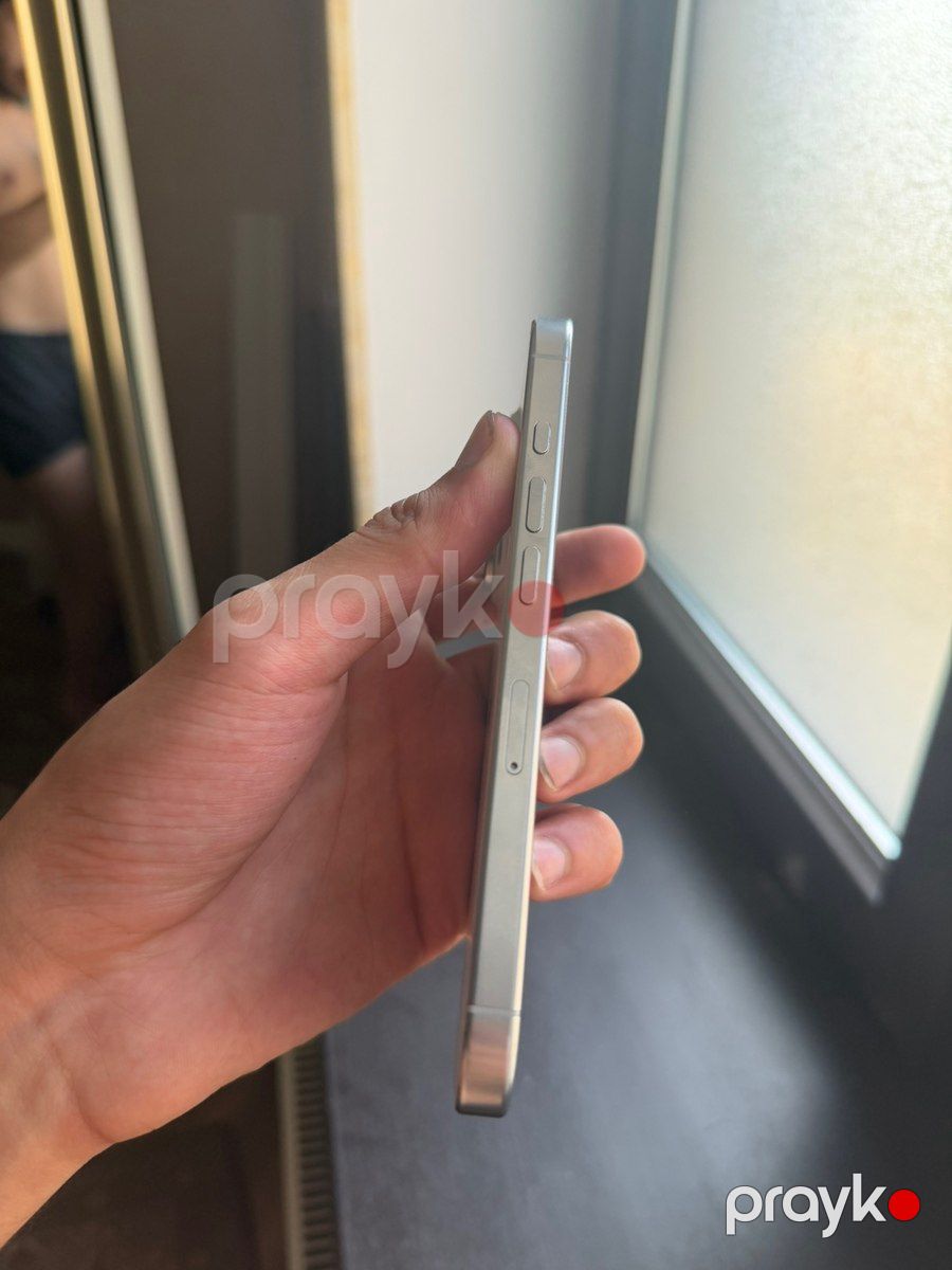 Apple iPhone 16 Pro White Titanium 128GB/8GB — Smartfonlar, Bakı (4)
