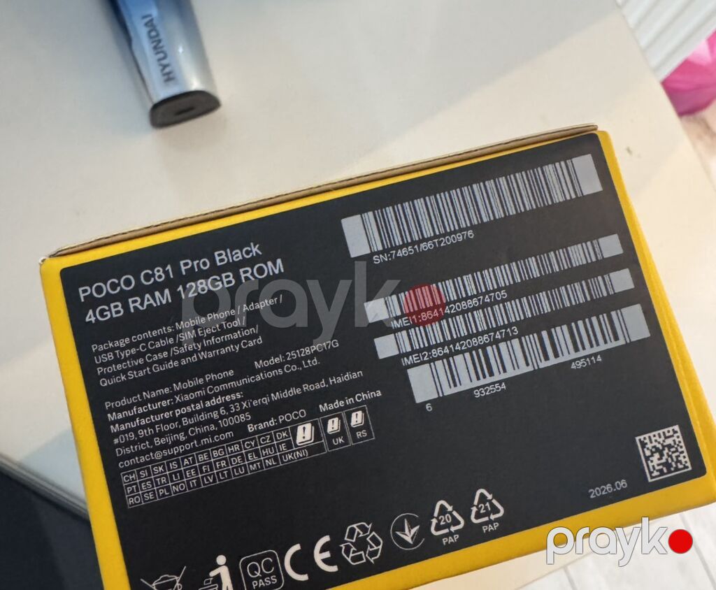 Poco 128 GB, rəng - Qara, Zəmanət — Xiaomi, Bakı (3)