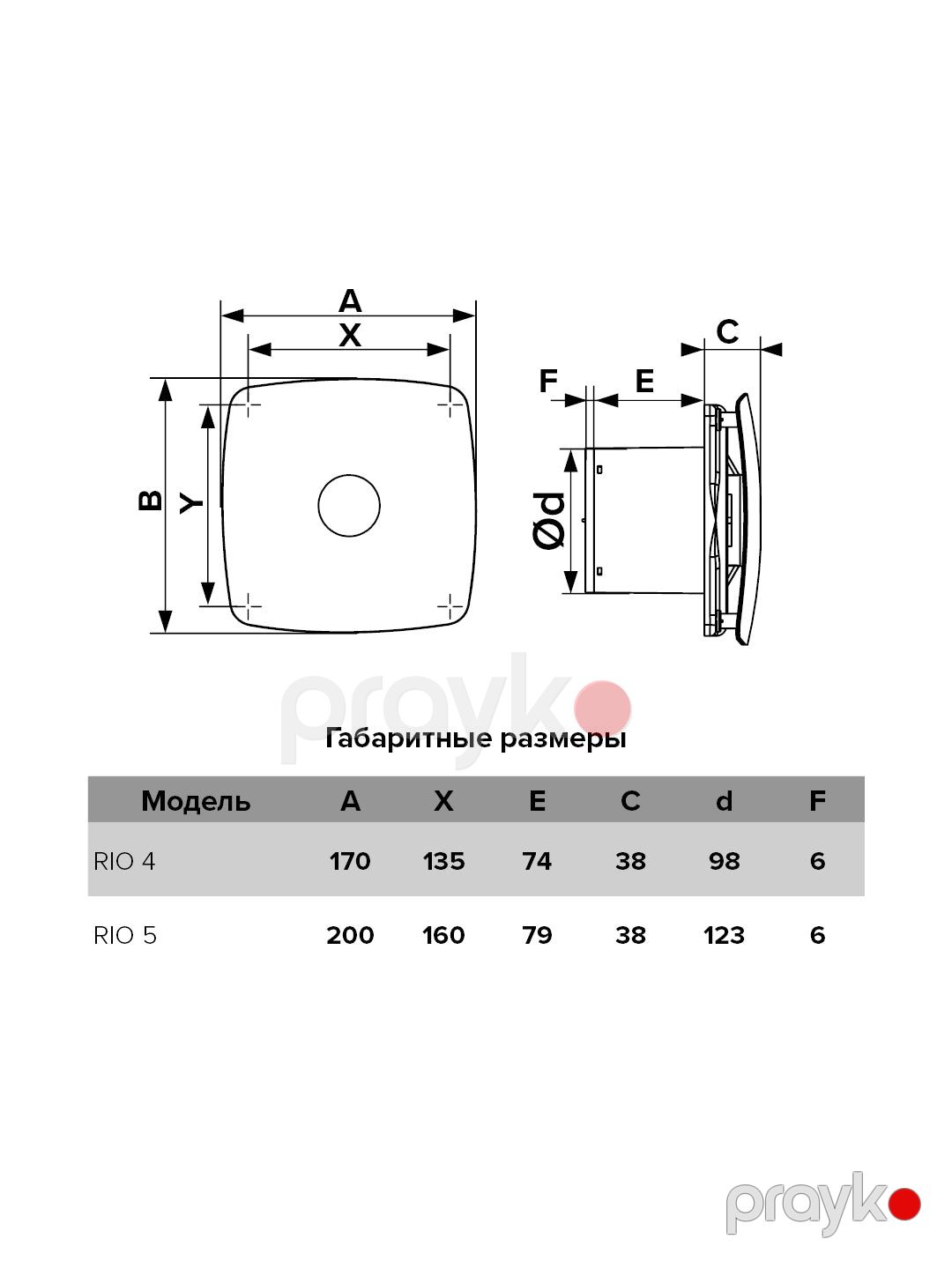 Era vintilyator klapanlı D100RIO4C tünd boz — Isitmə, Bakı (2)