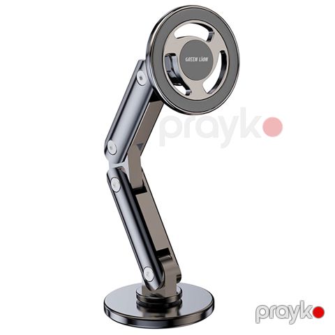 Green Lion Foldable Magnetic car mount (Gnflmagcmtbk) Black — Bakı
