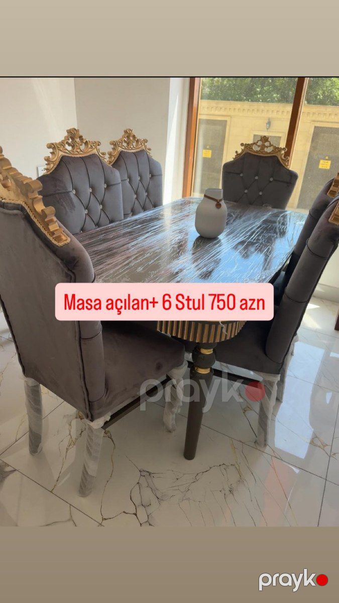 Masa və oturacaqlar — Mebel, Bakı (6)