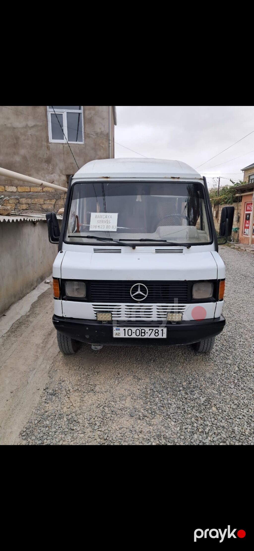Mercedes-Benz mikroavtobus - Korpus: ağ rəngli, yüksək damlı kuzov — Avtomobillər, Masazır (8)