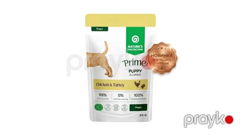 Natures Protectıon Prıme Puppy Dogs All Breed with Chicken and Turkey 85 g — Bakı