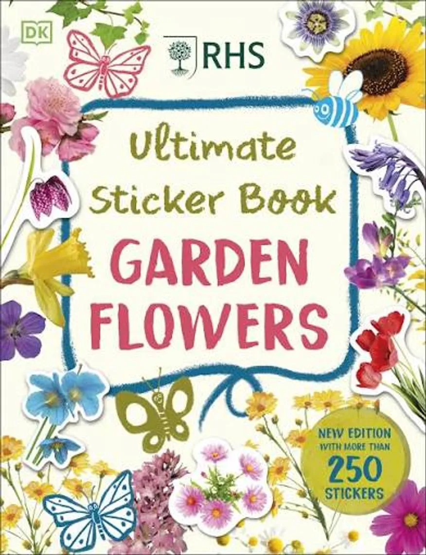 RHS Ultimate Sticker Book Garden Flowers — Bakı