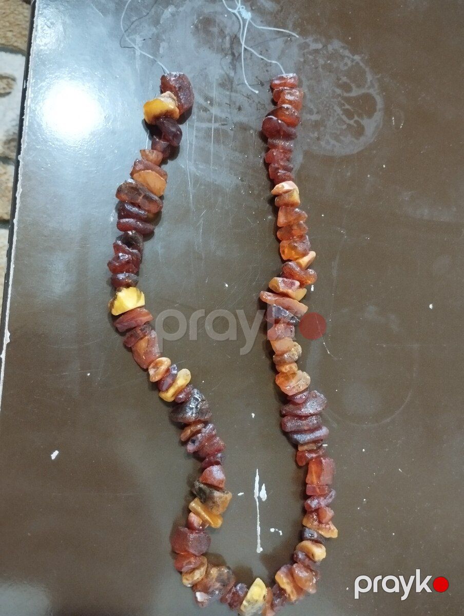 Kəhrəba boyunbağı — Şəxsi əşyalar, Bakı (2)